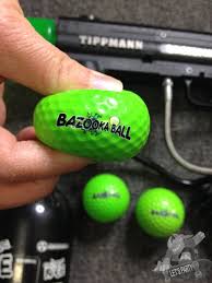 bazookaball bazooka ball basookaball som paintball men inte lika ont paintballtorpet piteå luftlandet barnkalas event roliga lekar